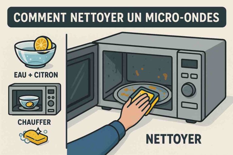 Comment nettoyer un micro-ondes facilement [Tuto 2026]