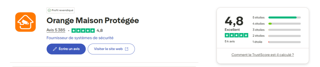 Avis Orange Maison Protégée