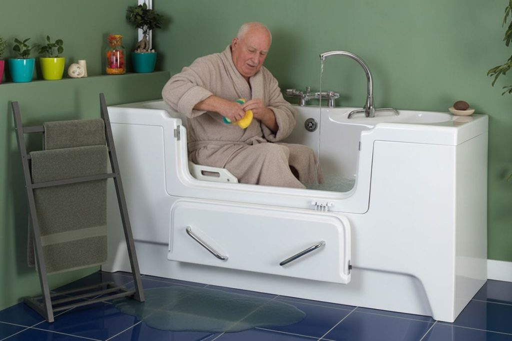 inconvénients de la baignoire à porte