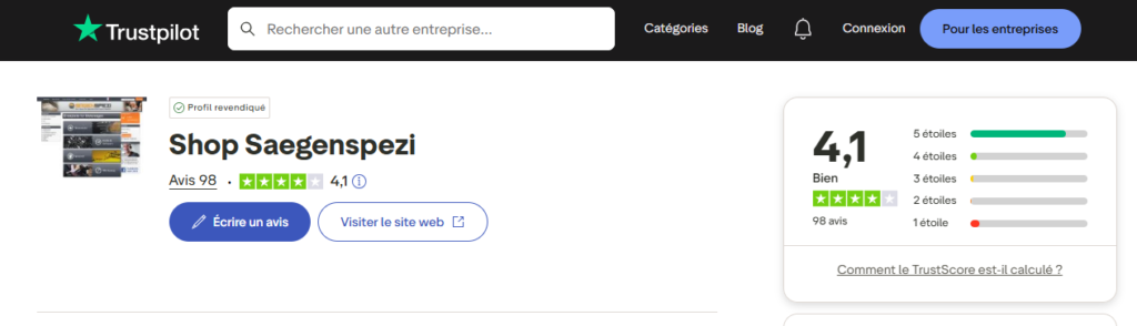 Avis clients Sägenspezi