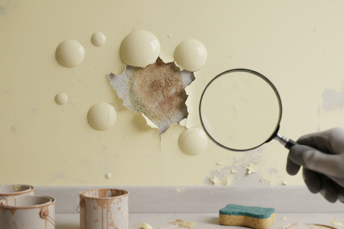 pourquoi la peinture cloque