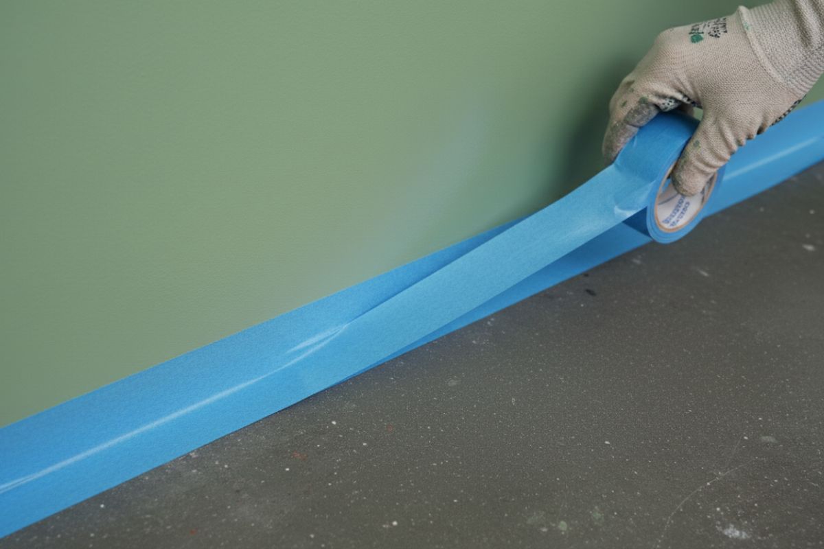 quand enlever le scotch peinture
