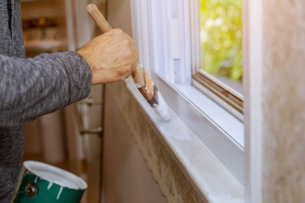 peinture pour appui de fenêtre