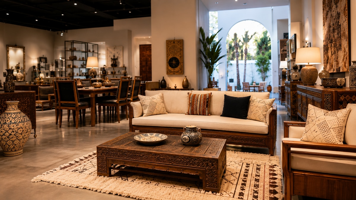 Importer du mobilier de Tunisie